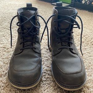 Keen Utility San Jose Waterproof work boots.